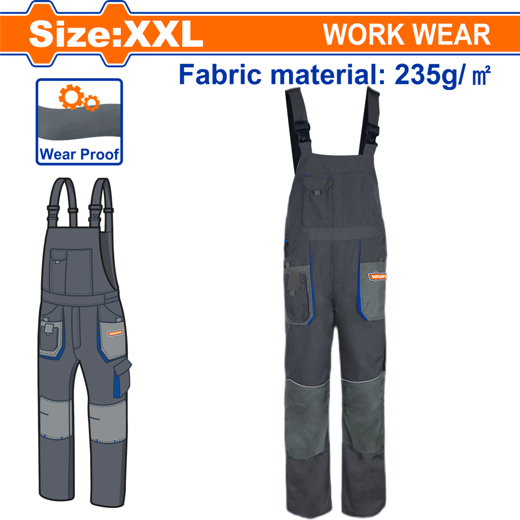 WDF - WUN4805.XXL - Uniforme de travail taille XXL