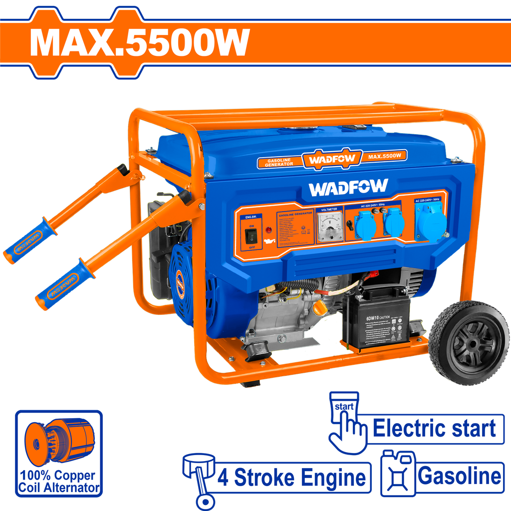 WDF - WGEAA086 - Groupe électrogène essence 5500W