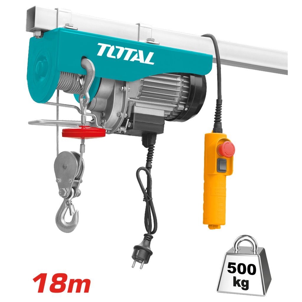 TOTAL - TLH1952 - Treuille électrique 18m-250Kg 9m-500Kg