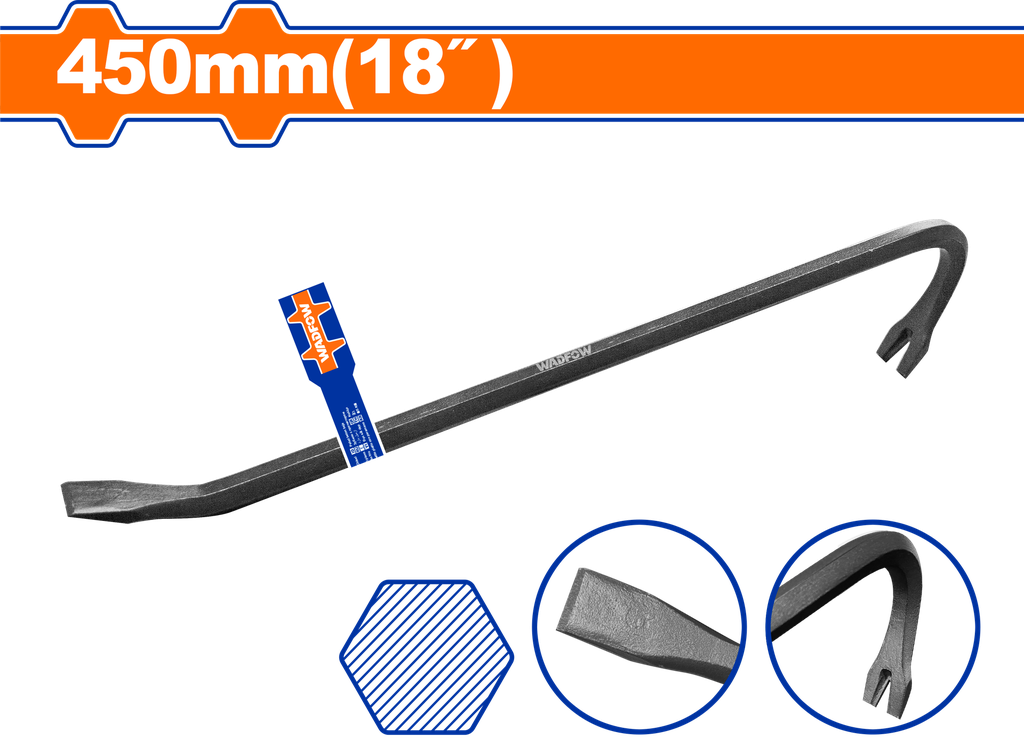 WDF - WQB1345 - Pince à décoffrer 18''