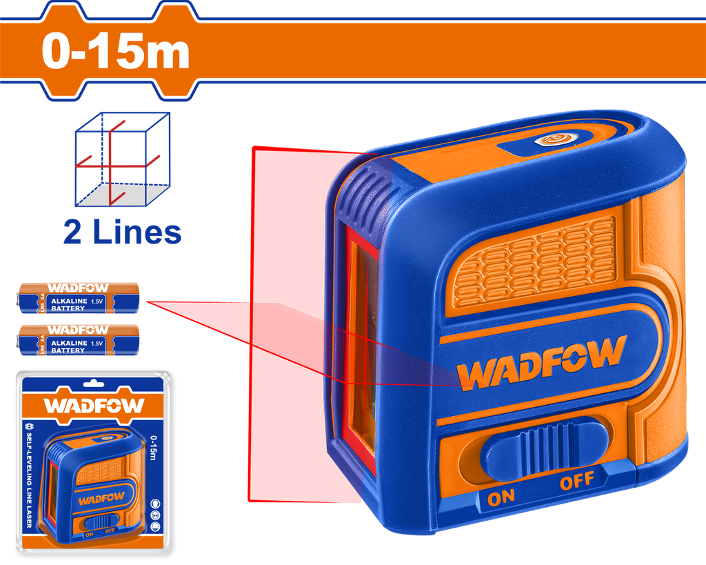 WDF - WLE1M03 - Niveau Laser auto nivellant 0-15m