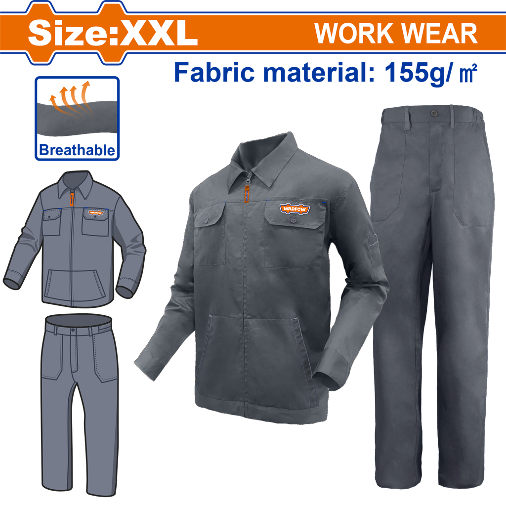 زي عمل مقاس XXL