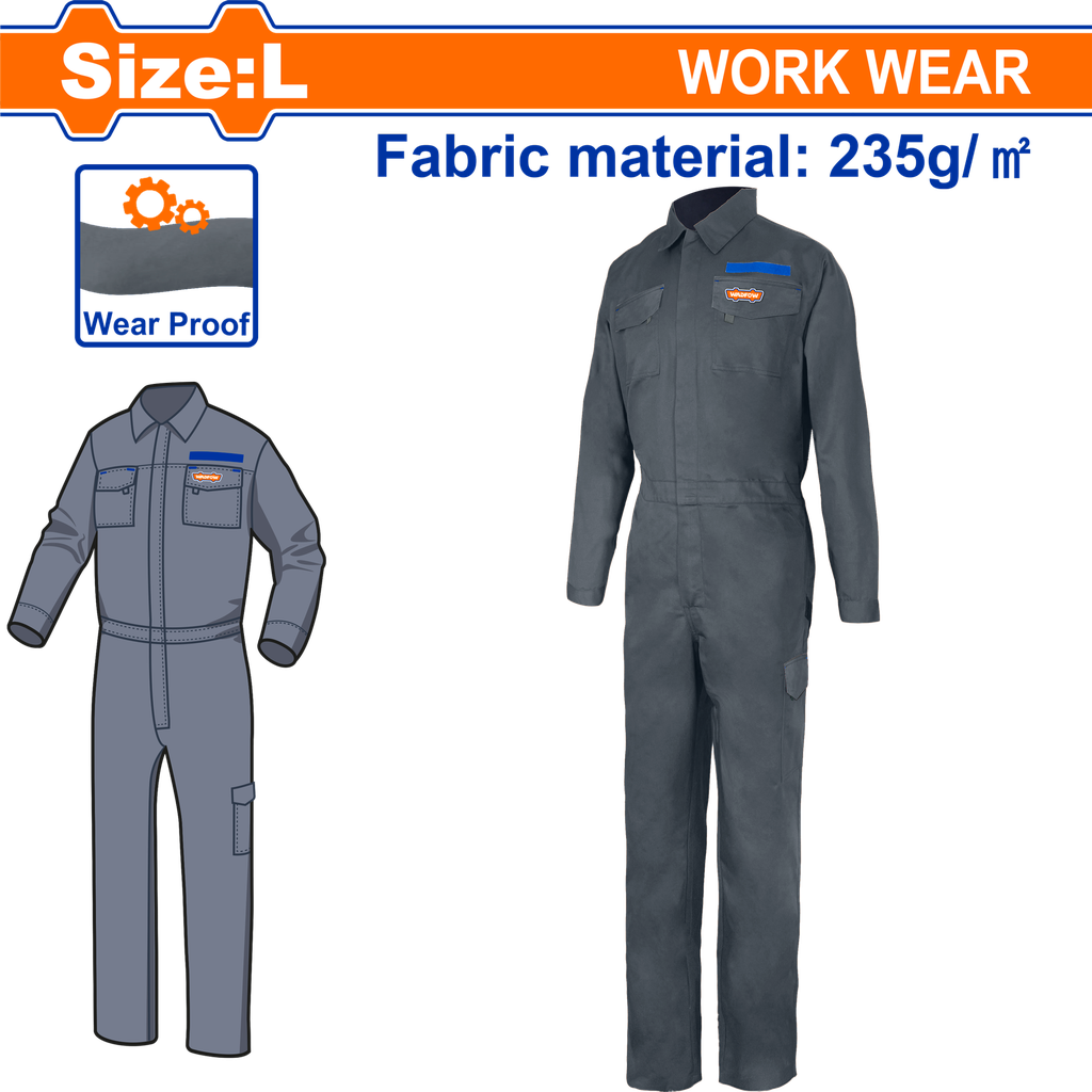 WDF - WUN2802.L - Uniforme de travail taille L