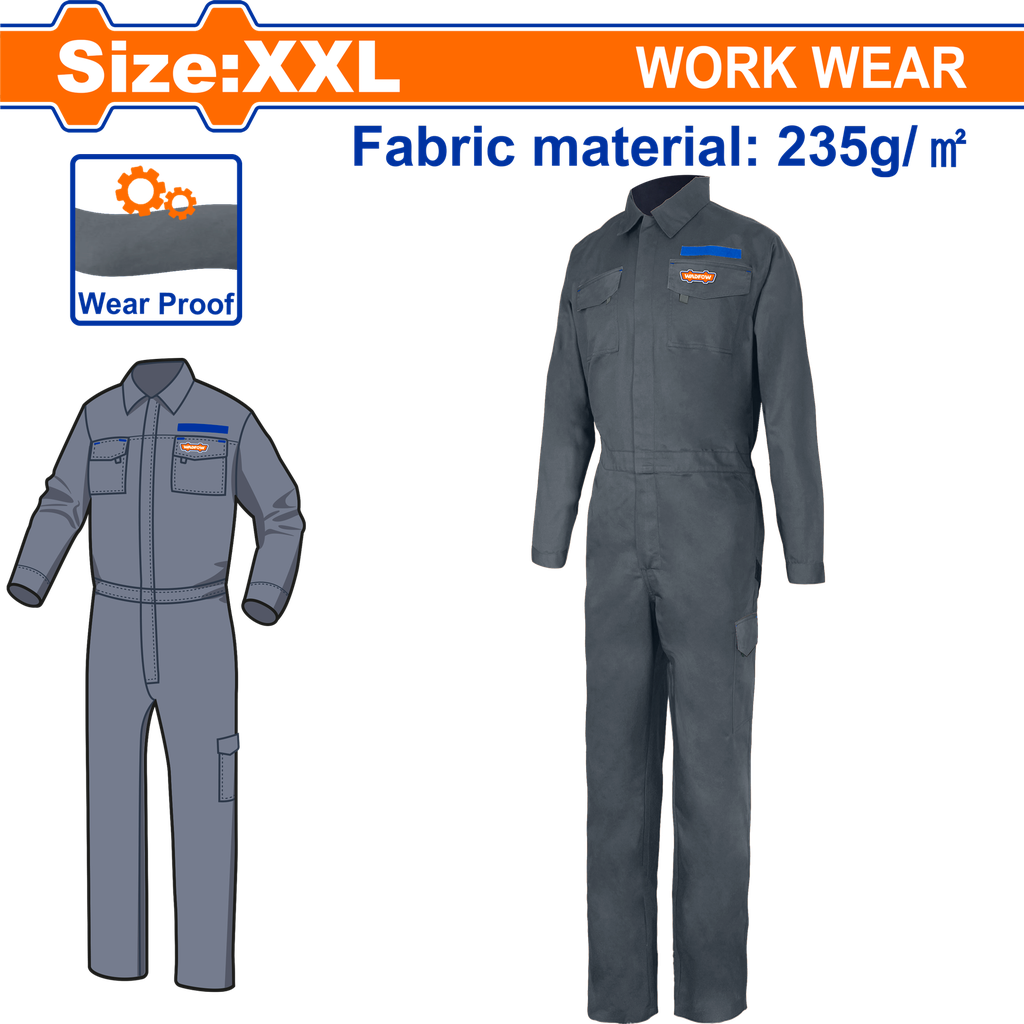 زي عمل مقاس XXL