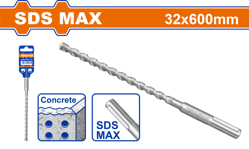 ريشة خرسانة SDS-Max Ø32mm