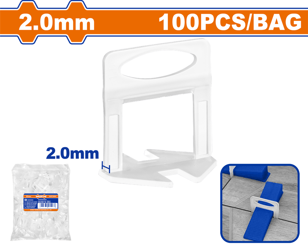 WDF - WXZ2002 - Niveleur de carrelage 2.0mm
