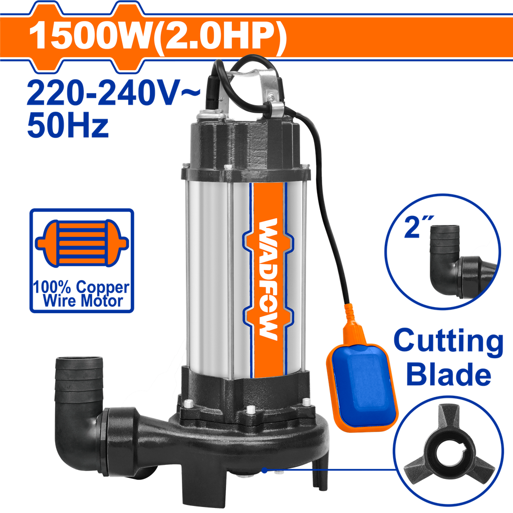 WDF - WWPWA05 - Pompe submersible - 14.5m, 350L/min