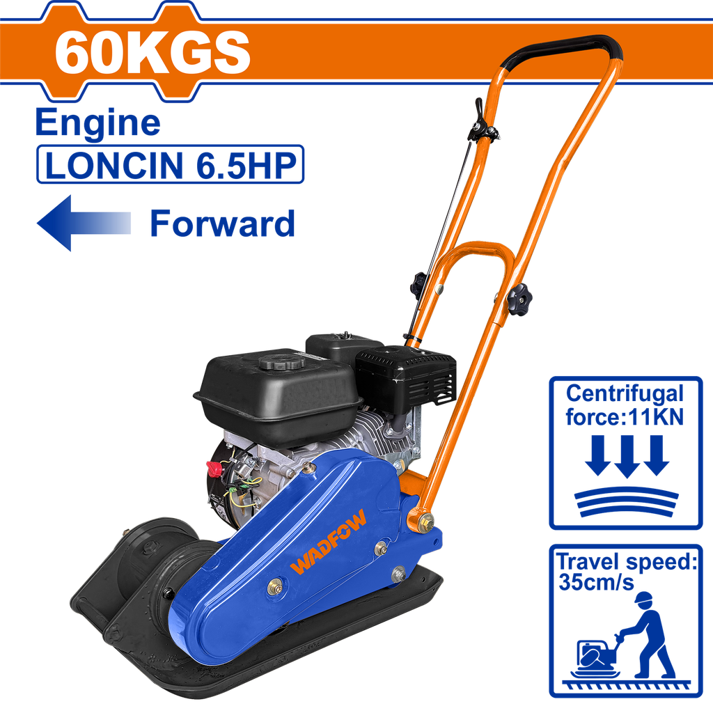 WDF - WPM3A060 - Compacteur à plaque vibrante 60KGS-25cm