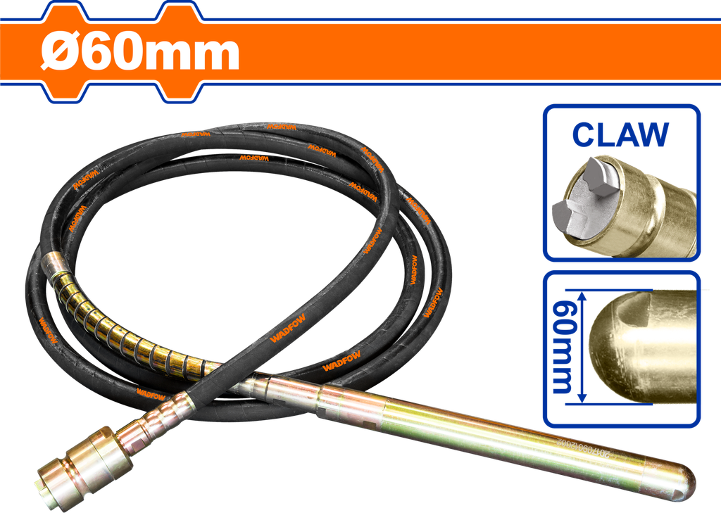 WDF - WVRP1A60 - Aiguille Vibrante - Ø60mm 480mm