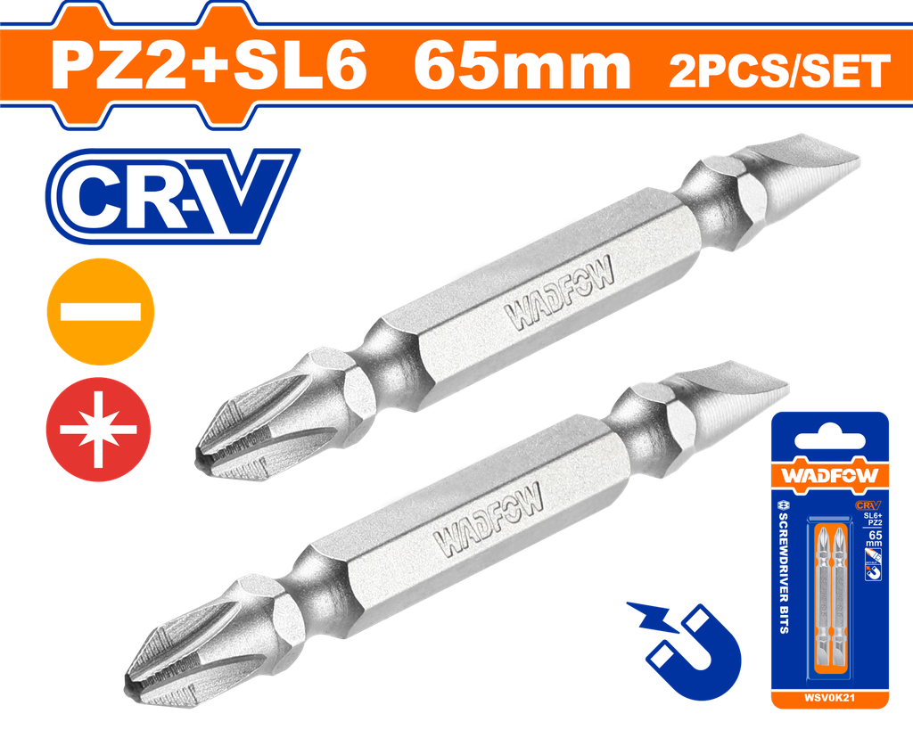 لقمة مفك PZ2 + SL6