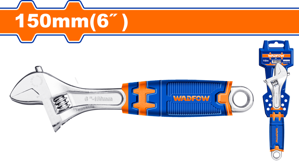 WDF - WAW2206 - Cle a molette 6" - Ø0-24mm