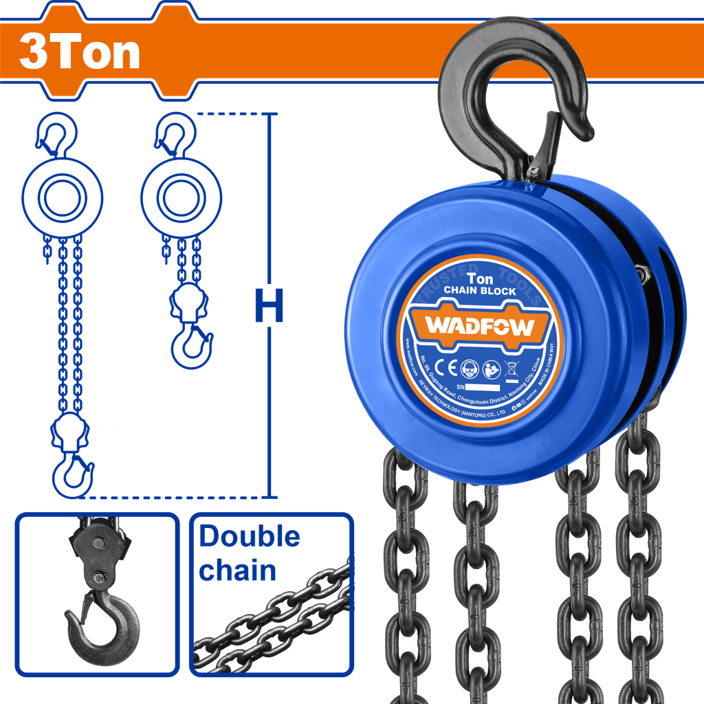 WDF - WCK2583 - Bloc chaine 3T