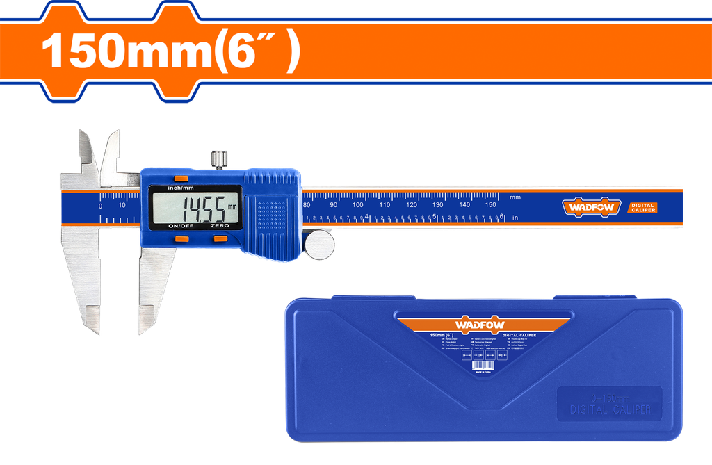 WDF - WVC2B15 - Pied a coulisse digital 0-150mm
