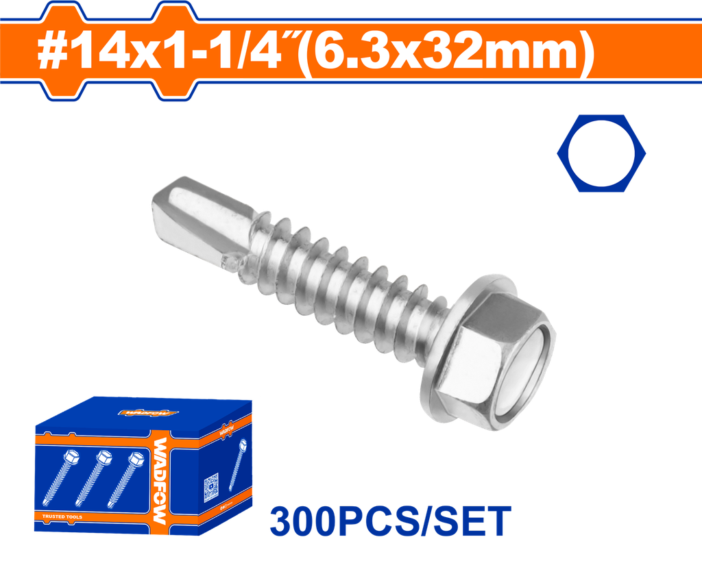 WDF - WXS8513 - Vis autoperceuse 6.3x32mm
