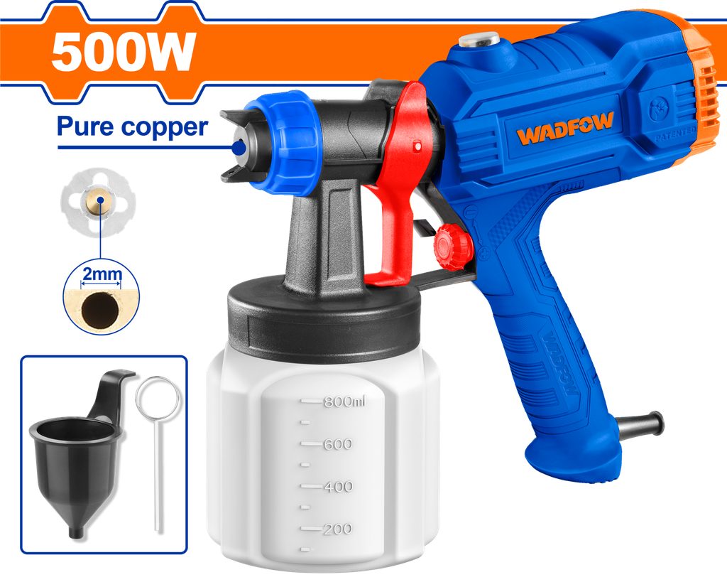 WDF - WEG1A18 - Pistolet a peinture 500W