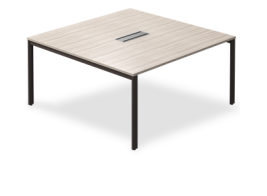 Table de Reunion Extensible 1400X1400X750-Chene