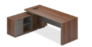MELLOW Bureau 2000X1600X760-Gauche-Gris