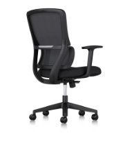 ORSIN Chaise 635X570X970 Fauteil Bureau Black
