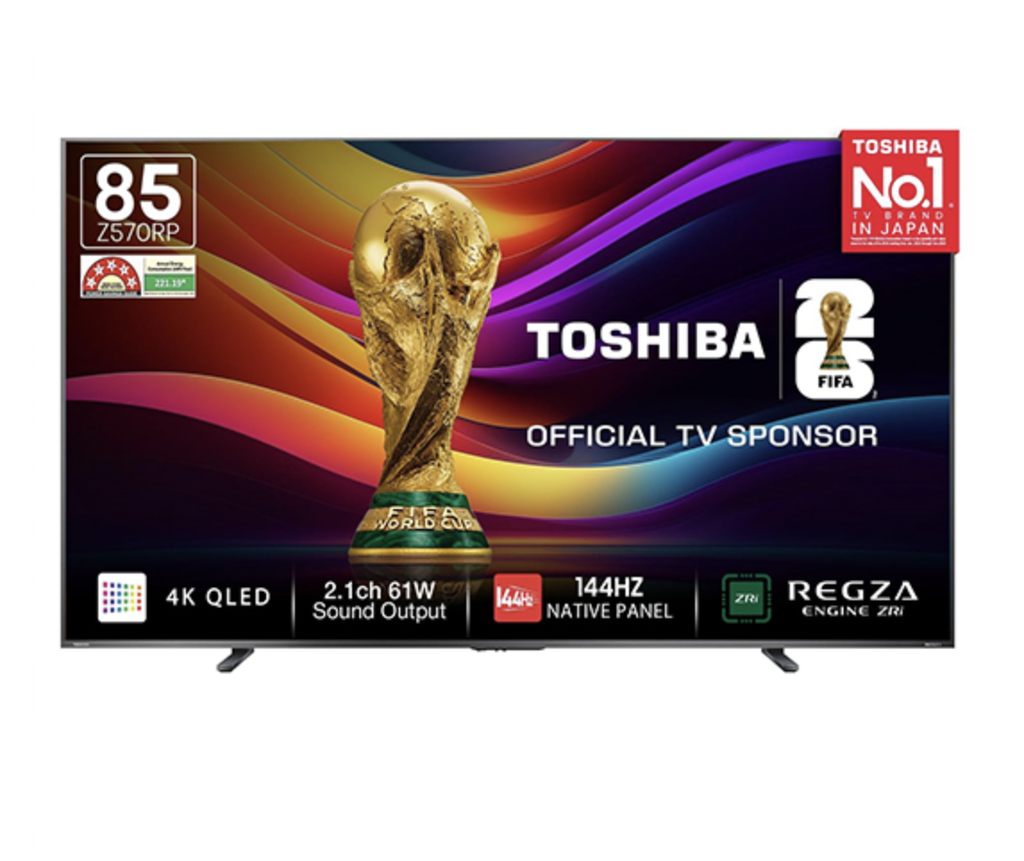 TOSHIBA  85Z570RP- Téléviseur 85 Pouces UHD 4K Smart TV