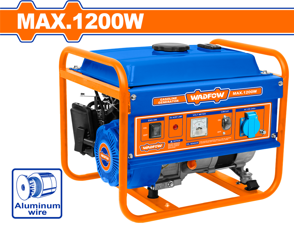 WDF - WGEAA02 - Groupe électrogène essence Max 1.2 kW - puissance nominale 1 kW