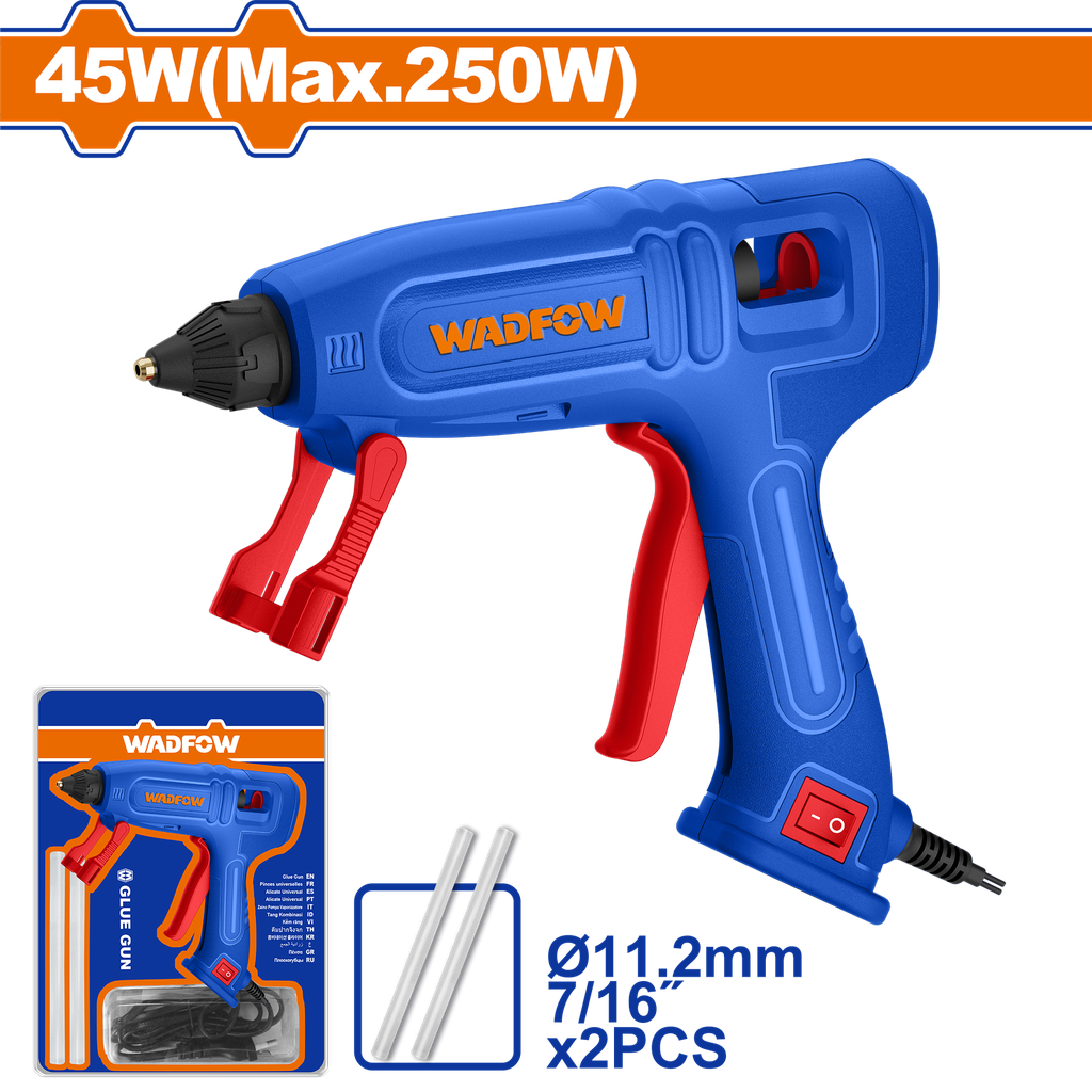 WDF - WGL4608 - Pistolet à colle 250W - Ø11.2mm