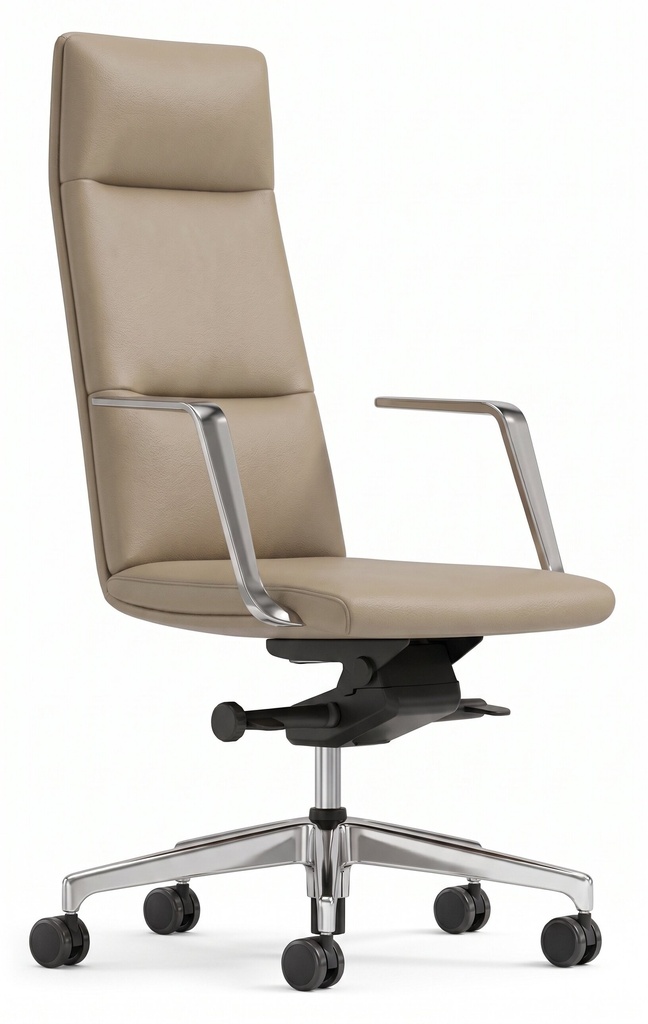 Sunon Aulenti Executive Chair CAL82KP-Coffee