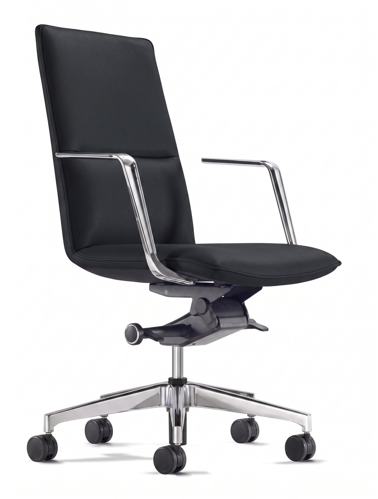 Aulenti Fauteil Visiteur CAL62KP-Black