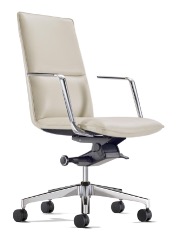 Sunon Aulenti Fauteil Visiteur CAL62KP-Coffee