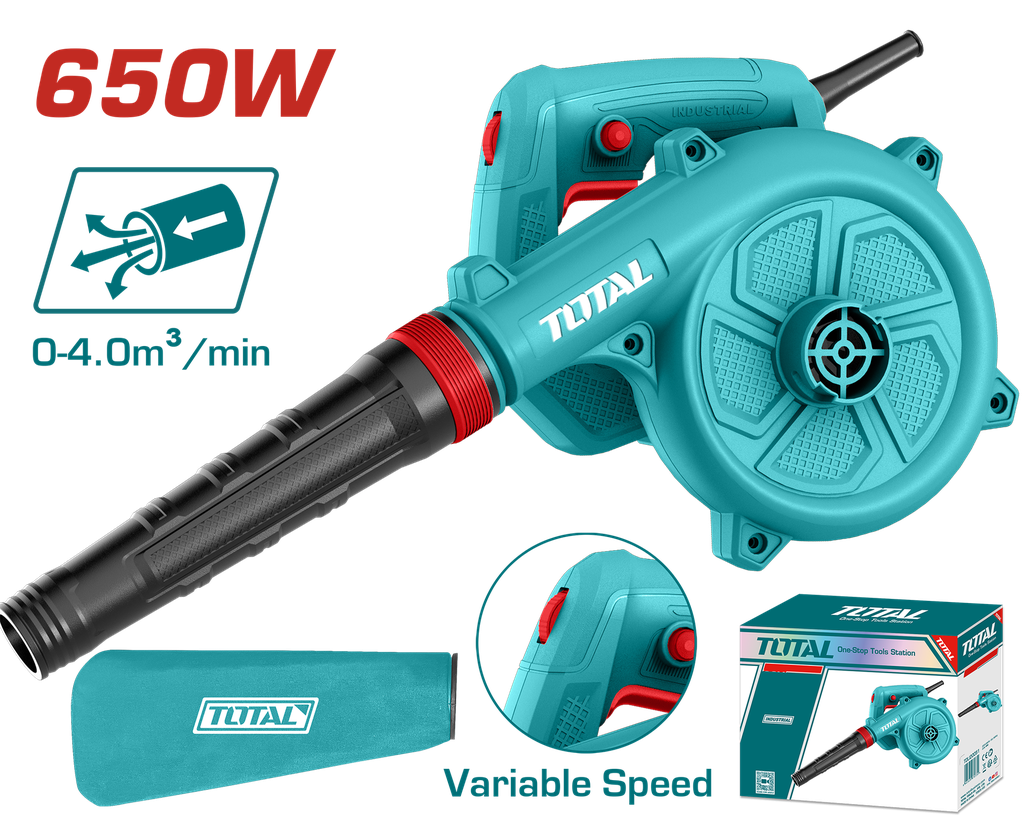 TOTAL - TB6566 - Souffleur aspirateur - 650W