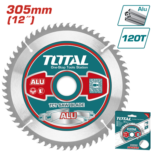 [TAC2339212] TOTAL - TAC2339212 - Disque Alu - Ø305mm 120T - Arbre: 30 25.4 et 16mm