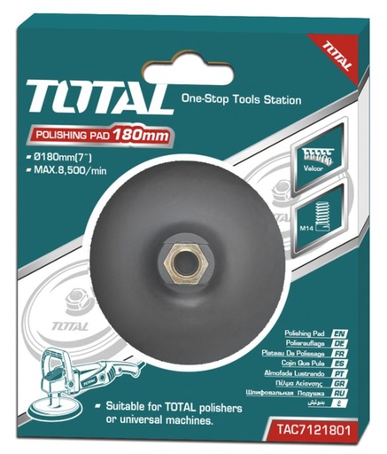 [TAC7121801] TOTAL - TAC7121801 - Plateau de  ponçage - Ø180mm