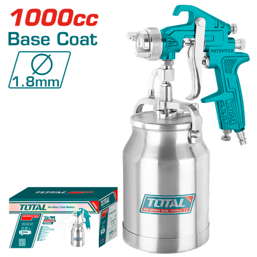[TAT11002] TOTAL - TAT11002 - Pistolet Peinture - Ø1.8mm 1000cc