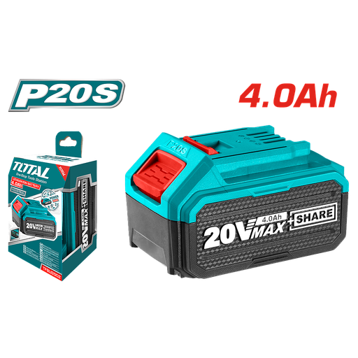 [TFBLI2002] TOTAL - TFBLI2002 - Batterie Lithium 20V - 4.0 Ah