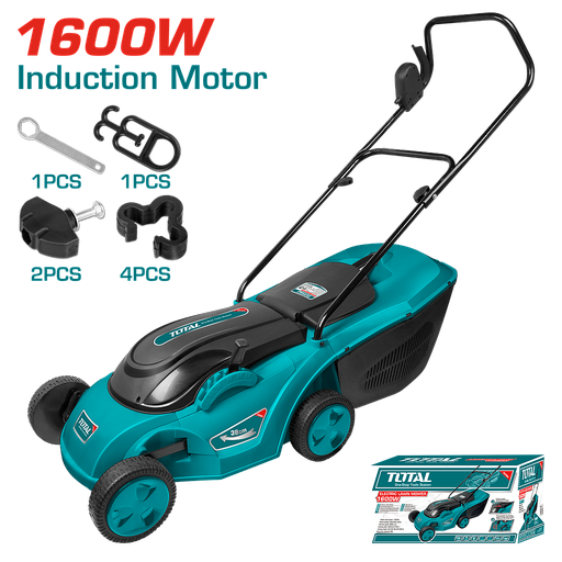 [TGT616151] TOTAL - TGT616151 - Tondeuse à gazon électrique - 1600W