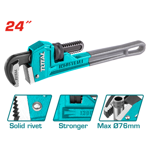 [THT171246] TOTAL - THT171246 - Clé à griffe 24'' Max Ø76mm