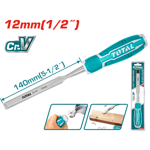 [THT41126] TOTAL - THT41126 - Ciseau à bois 12mm