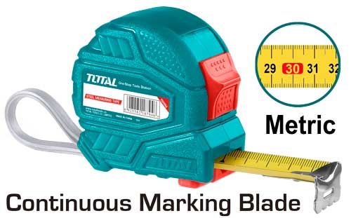 TOTAL - TMT126331 - Mètre à ruban 3x19mm
