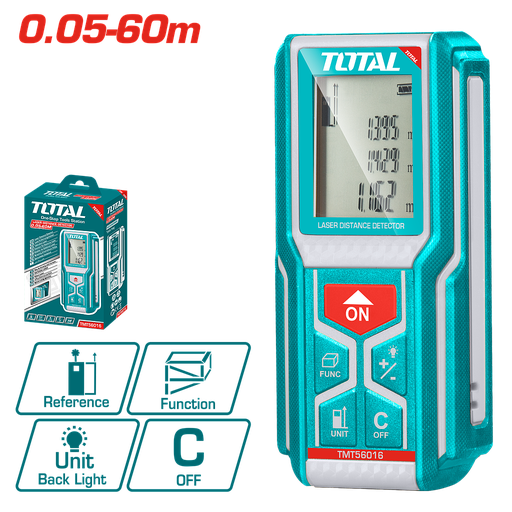 [TMT56016] TOTAL - TMT56016 - Telemetres Laser - 0.05-60m