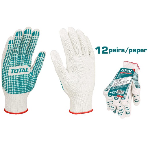[TSP11102] TOTAL - TSP11102 - Gants PVC tricotes de protection