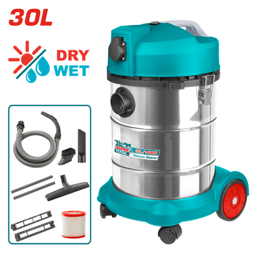 [TVC14301] TOTAL - TVC14301 - Aspirateur 1400W - 30L
