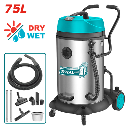 [TVC24751] TOTAL - TVC24751 - Aspirateur 2x1200W - 75L