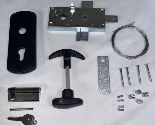 [WF_SECT_S2] WF_S2  Serrure  clefs pour Porte Sect. Manuelle