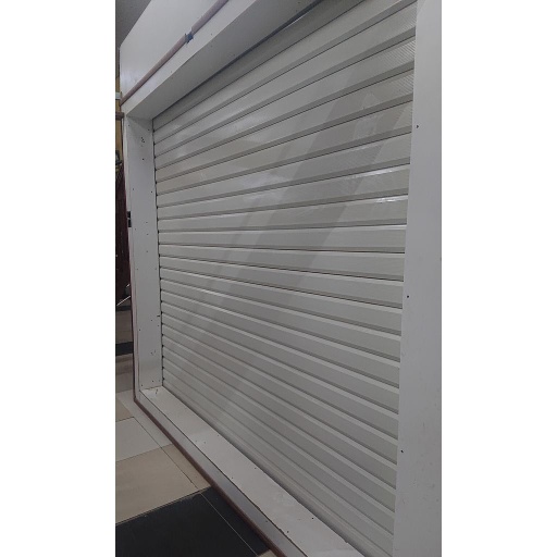 [WF_VR_26_B] Porte volet roulant motorise Blanc 2600X2500