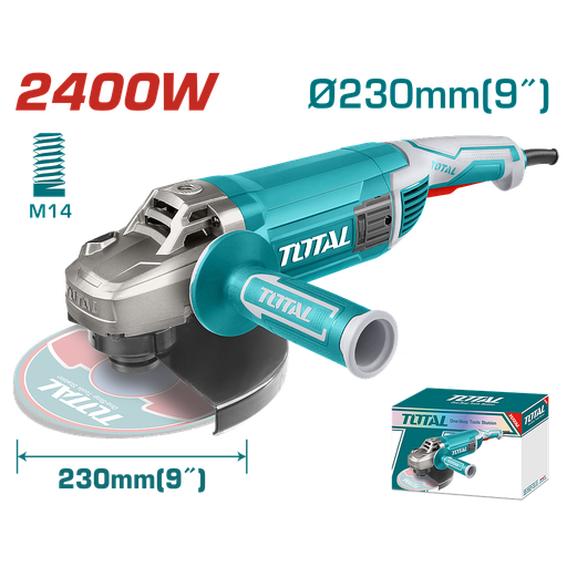 [TG1252306] TOTAL - TG1252306 - Meuleuse d'angle 2400W - Ø230mm
