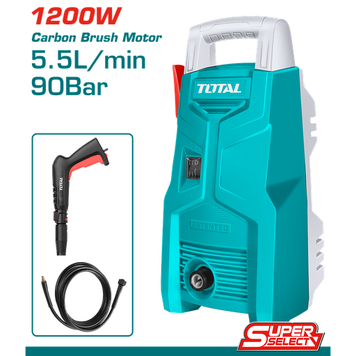 [TGT113026] TOTAL - TGT113026 - Laveuse à pression 1200W - 90bar