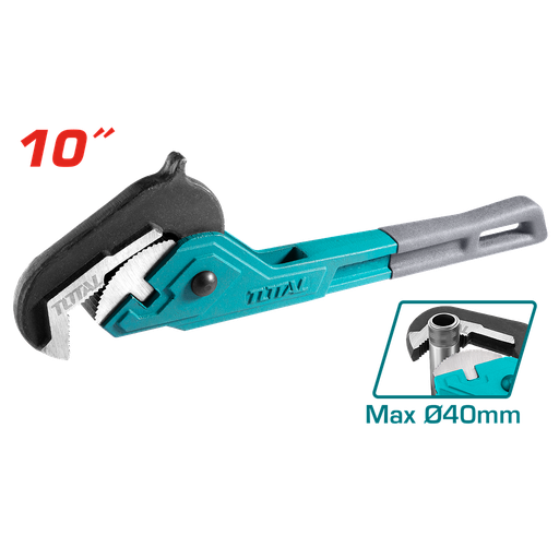 [THT171102] TOTAL - THT171102 - Clé à griffe à cliquet 10'' Max Ø40mm