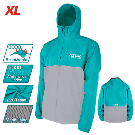 [TJCTC2282.XL] TOTAL - TJCTC2282.XL - Vestes Imperméables - Taille XL