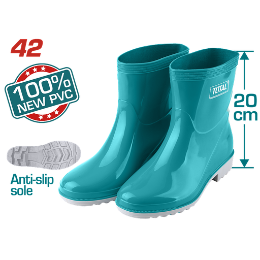 [TSP303L.42] TOTAL - TSP303L.42 - Bottes de pluie 20cm - Taille 42