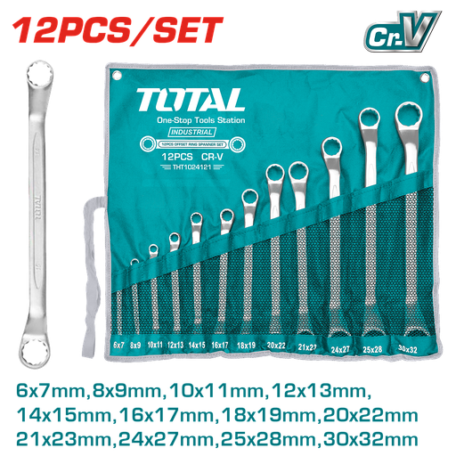 [THT1024121] TOTAL - THT1024121 - Jeu de polygonales Ø6-32mm
