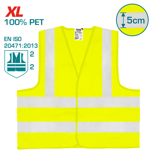 [TSP502] TOTAL - TSP502 - Gilet jaune réfléchissant
